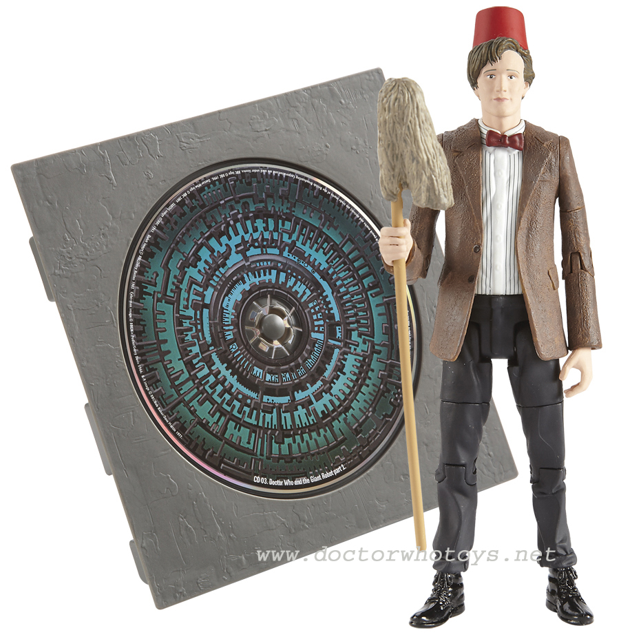 11th Doctor with Fez and Mop